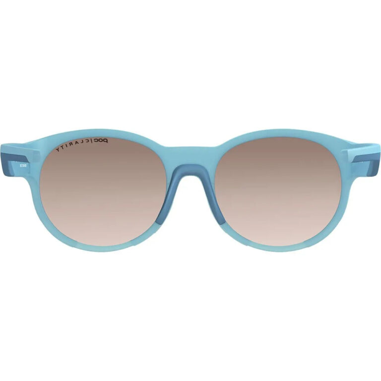 POC Avail Mirrored Sunglasses Brown Silver Mirror/CAT2 Basalt Blue - Image 5