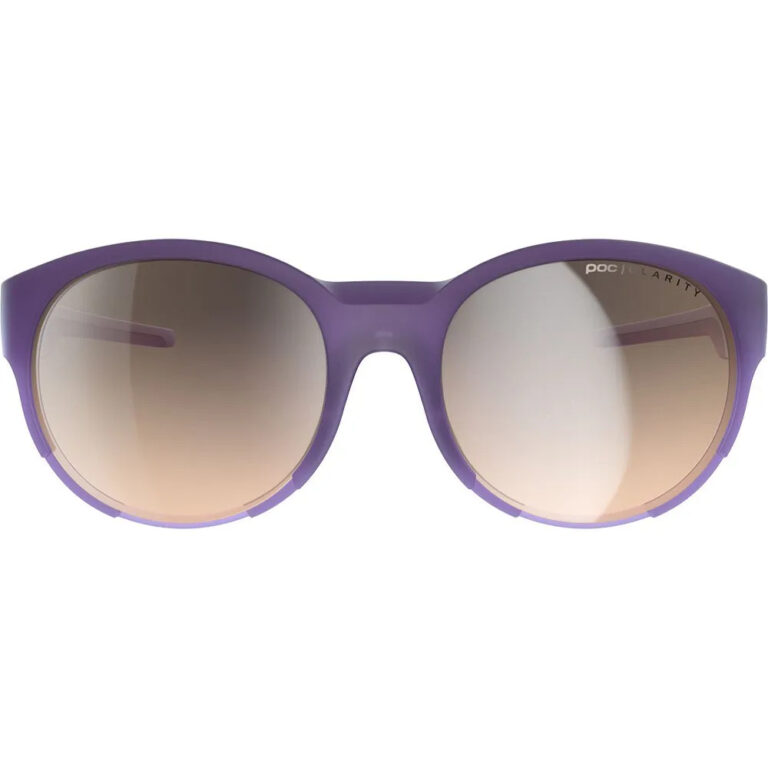 POC Avail Sunglasses Clarity Trail Silver/CAT2 Sapphire Purple Translucent - Image 3