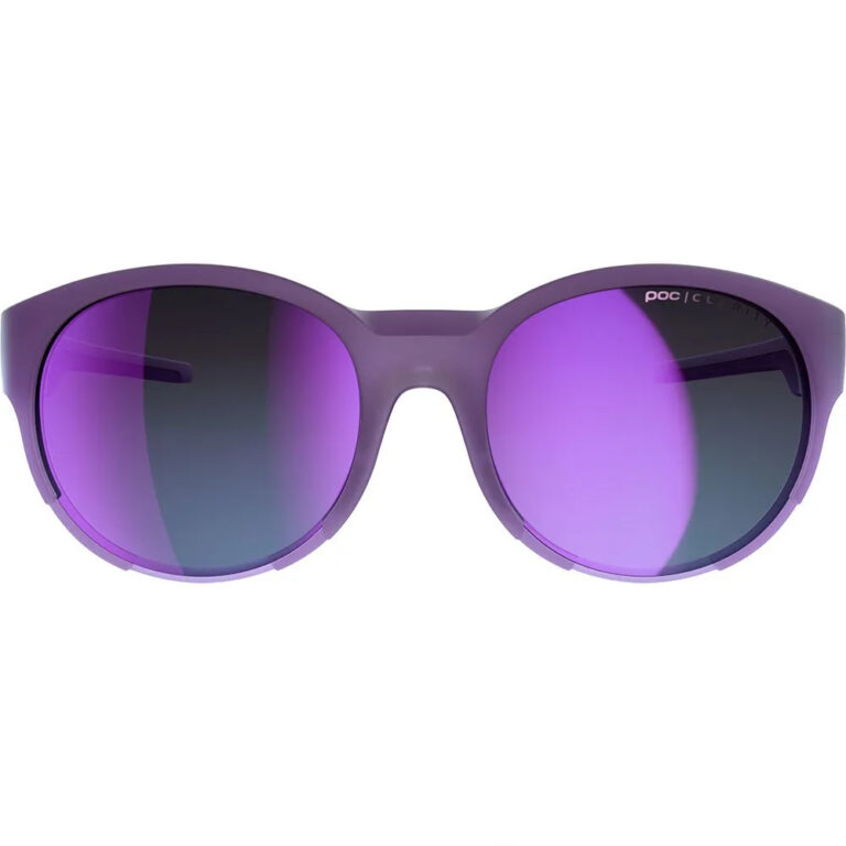 POC Avail Sunglasses Clarity Trail Silver/CAT2 Sapphire Purple Translucent - Image 6