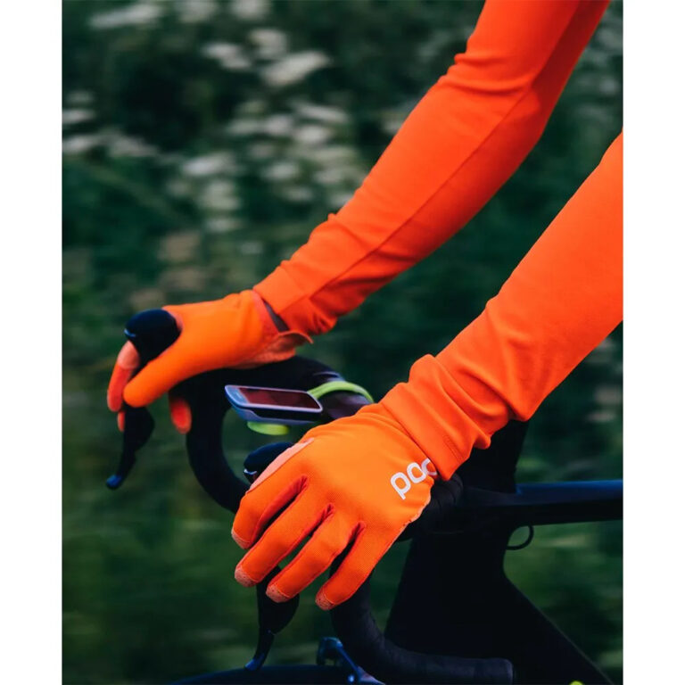 POC Avip Gloves XS Zink Orange - XL Zink Orange - Image 4