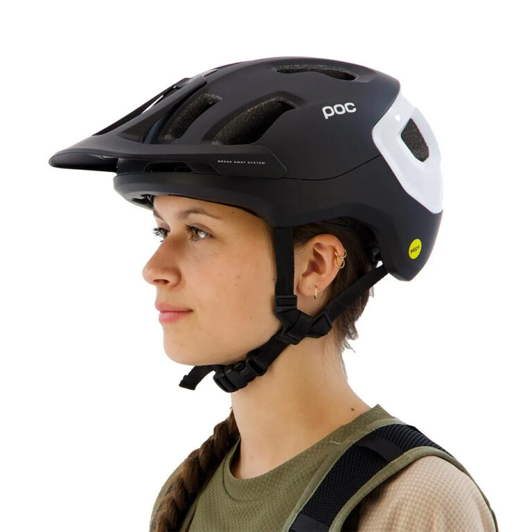 POC Axion Race MIPS MTB Helmet XS Uranium Black Matt / Hydrogen White - L Uranium Black Matt / Hydrogen White - Image 5