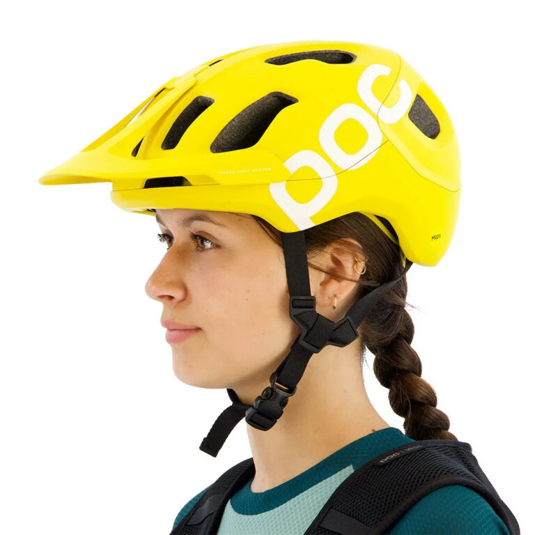 POC Axion Race MIPS MTB Helmet XS Aventurine Yellow Matt - L Aventurine Yellow Matt - Image 5