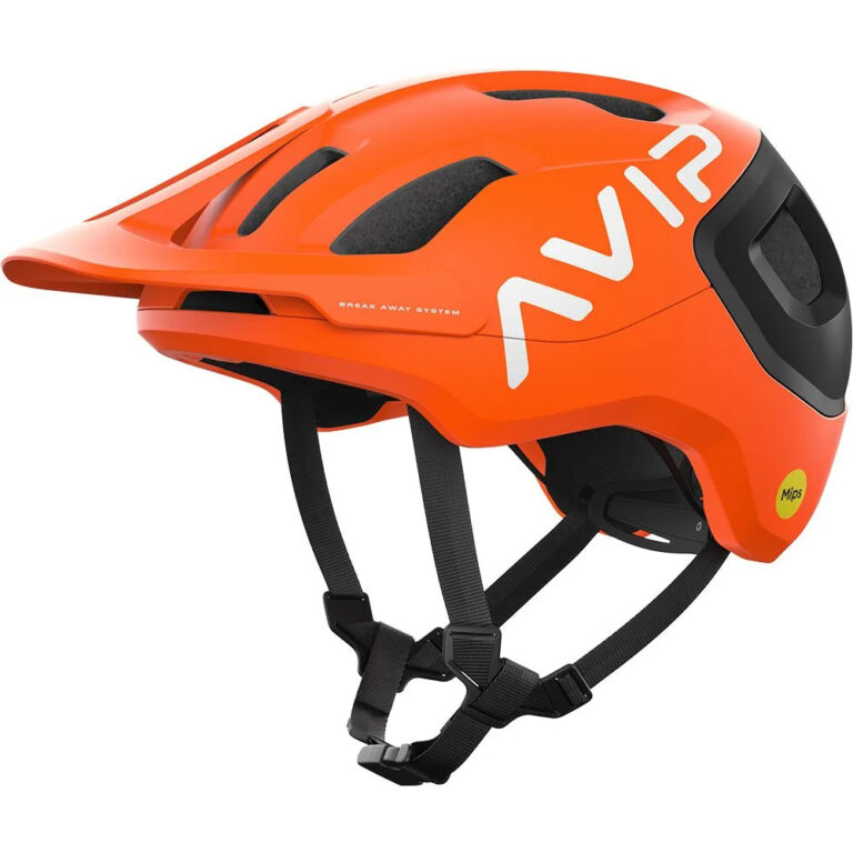 POC Axion Race MIPS MTB Helmet XS Fluorescent Orange AVIP / Uranium Black Matt - L Fluorescent Orange AVIP / Uranium Black Matt - Image 3