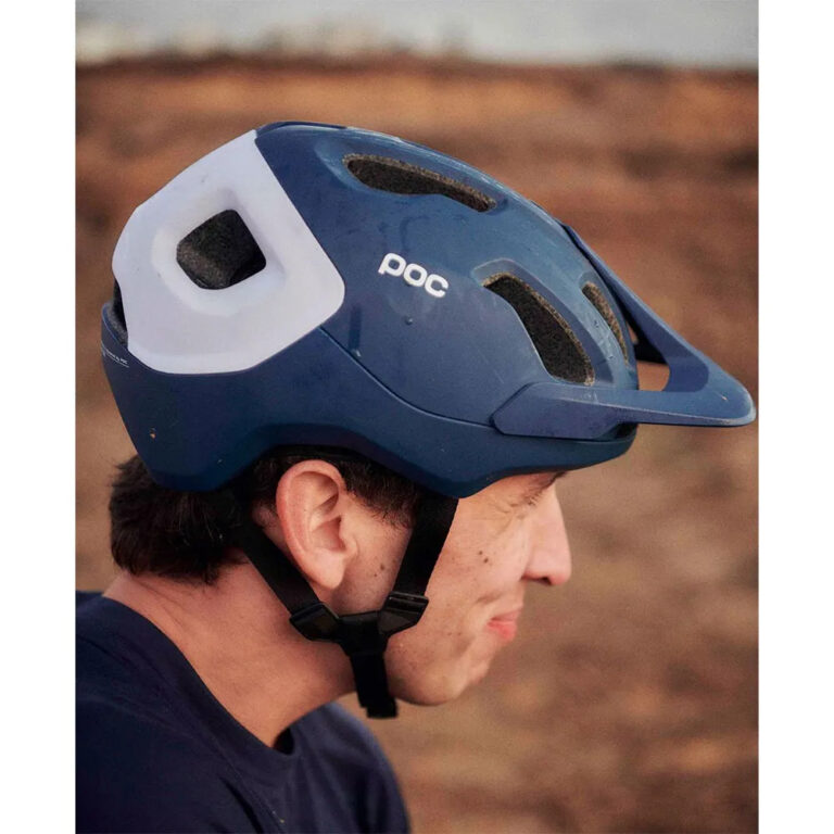 POC Axion SPIN MTB Helmet M-L Lead Blue Matt - XL-2XL Lead Blue Matt - Image 5