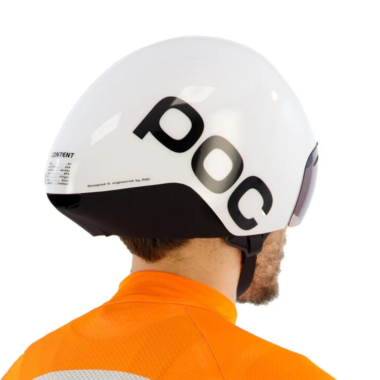 POC Cerebel Raceday Helmet M Hydrogen White - Image 8