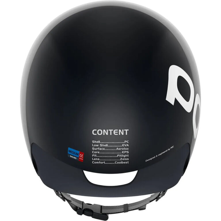 POC Cerebel Raceday Helmet M Uranium Black - Image 4