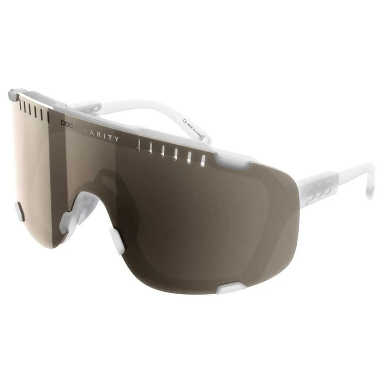 POC Devour Sunglasses Clarity Trail / Partly Sunny Silver/CAT2 Transparant Crysta