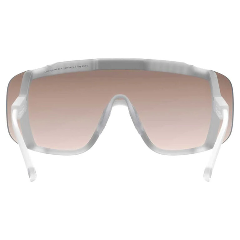 POC Devour Sunglasses Clarity Trail / Partly Sunny Silver/CAT2 Transparant Crysta - Image 4