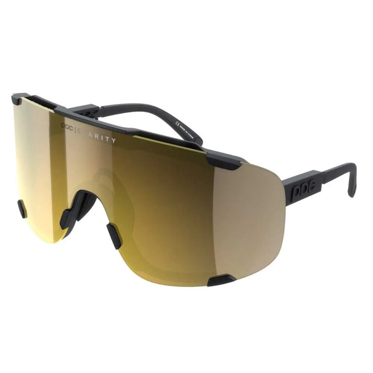 POC Devour Sunglasses Clarity Road / Partly Sunny Gold/CAT2 Uranium Black