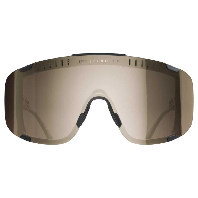 POC Devour Sunglasses Clarity Trail / Partly Sunny Silver/CAT2 Uranium Black / Black - Image 2