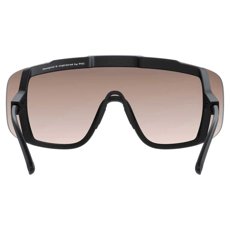 POC Devour Sunglasses Clarity Trail / Partly Sunny Silver/CAT2 Uranium Black / Black - Image 4