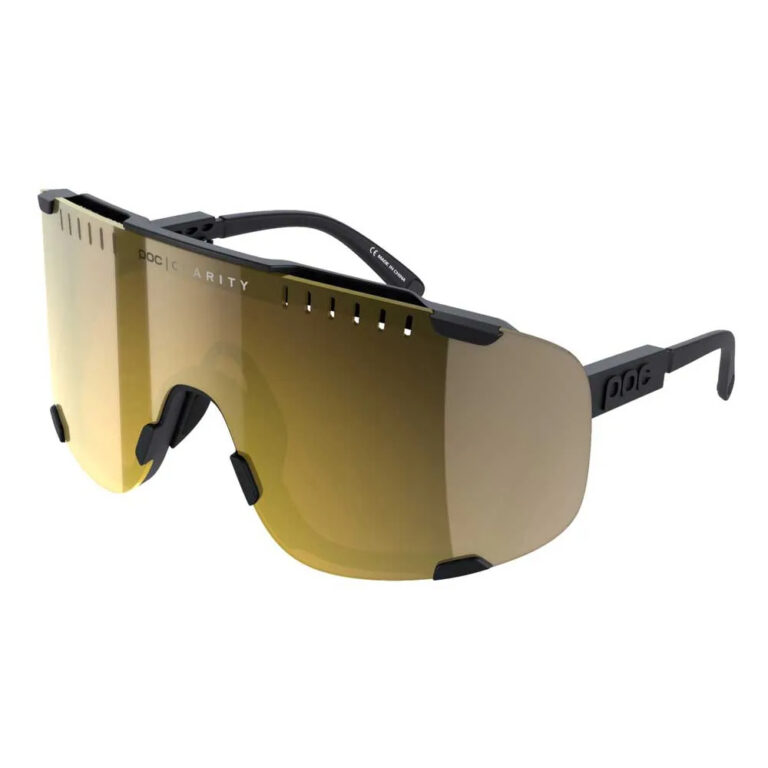 POC Devour WF Sunglasses Clarity Road / Partly Sunny Gold/CAT2 Uranium Black