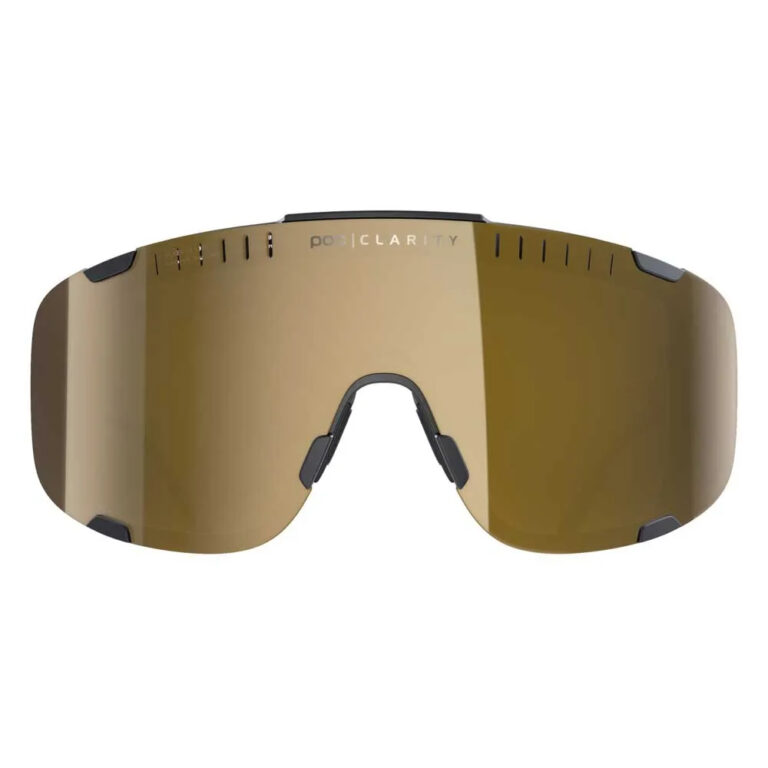 POC Devour WF Sunglasses Clarity Road / Partly Sunny Gold/CAT2 Uranium Black - Image 3