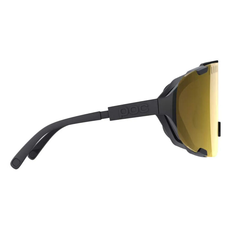 POC Devour WF Sunglasses Clarity Road / Partly Sunny Gold/CAT2 Uranium Black - Image 4