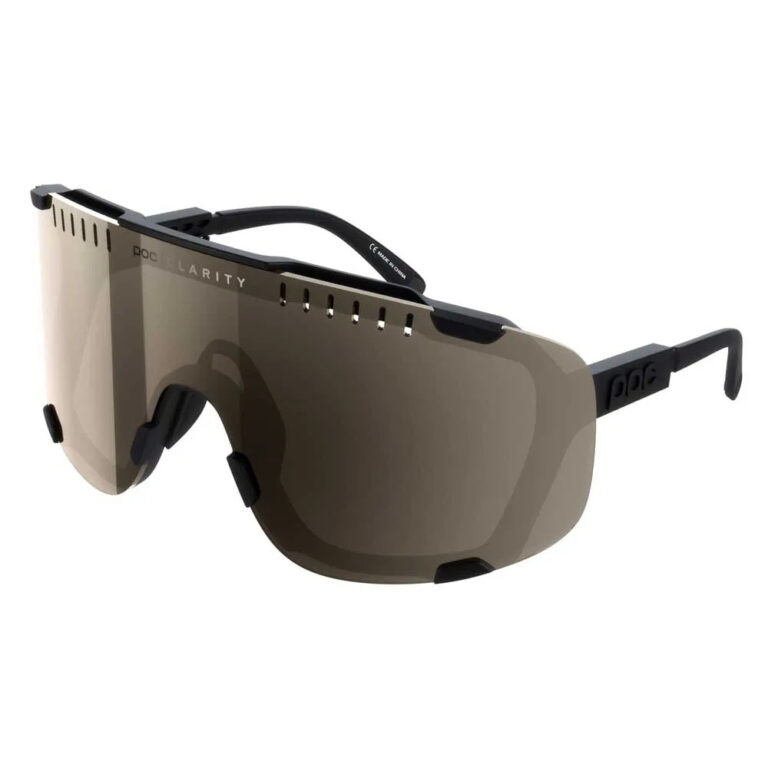 POC Devour WF Sunglasses Clarity Trail / Partly Sunny Silver/CAT2 Uranium Black / Black