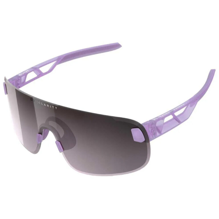 POC Elicit Sunglasses Violet Silver Mirror/CAT3 Purple Quartz Translucent