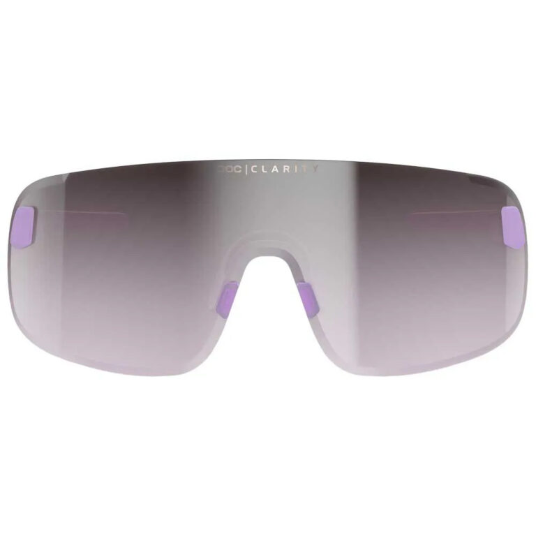 POC Elicit Sunglasses Violet Silver Mirror/CAT3 Purple Quartz Translucent - Image 3