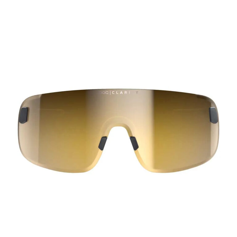 POC Elicit Sunglasses Clarity Road / Partly Sunny Gold/CAT2 Uranium Black - Image 2