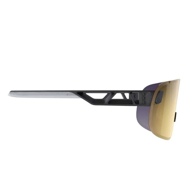 POC Elicit Sunglasses Clarity Road / Partly Sunny Gold/CAT2 Uranium Black - Image 4