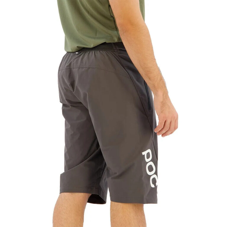 POC Essential Enduro Shorts XS Sylvanite Grey - XL Sylvanite Grey - Image 7