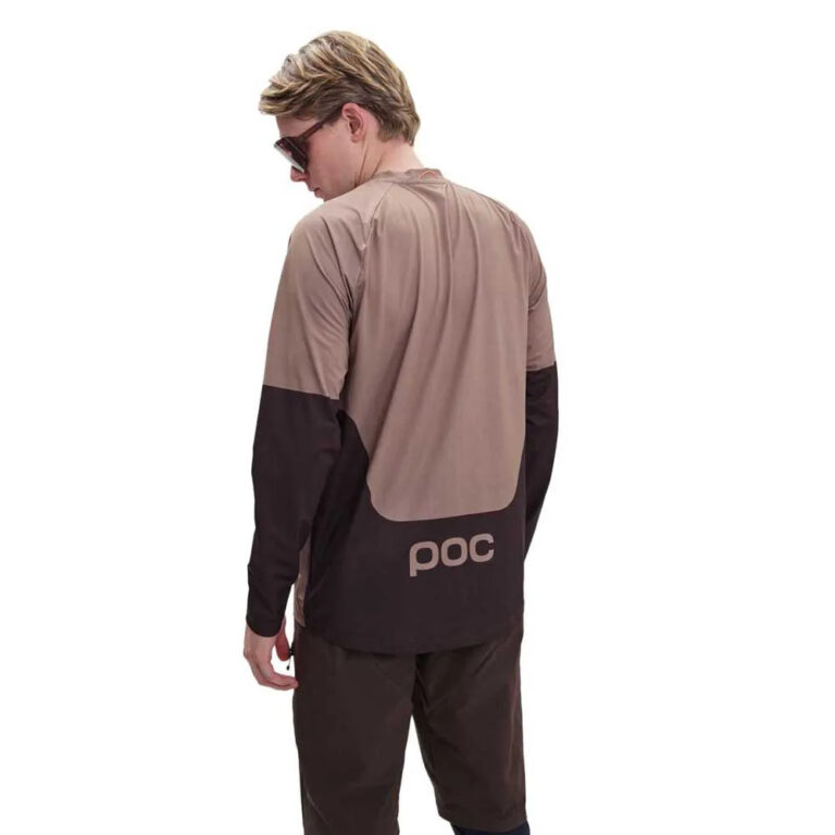 POC Essential Long Sleeve Enduro Jersey S Jasper Brown - M Jasper Brown - Image 2