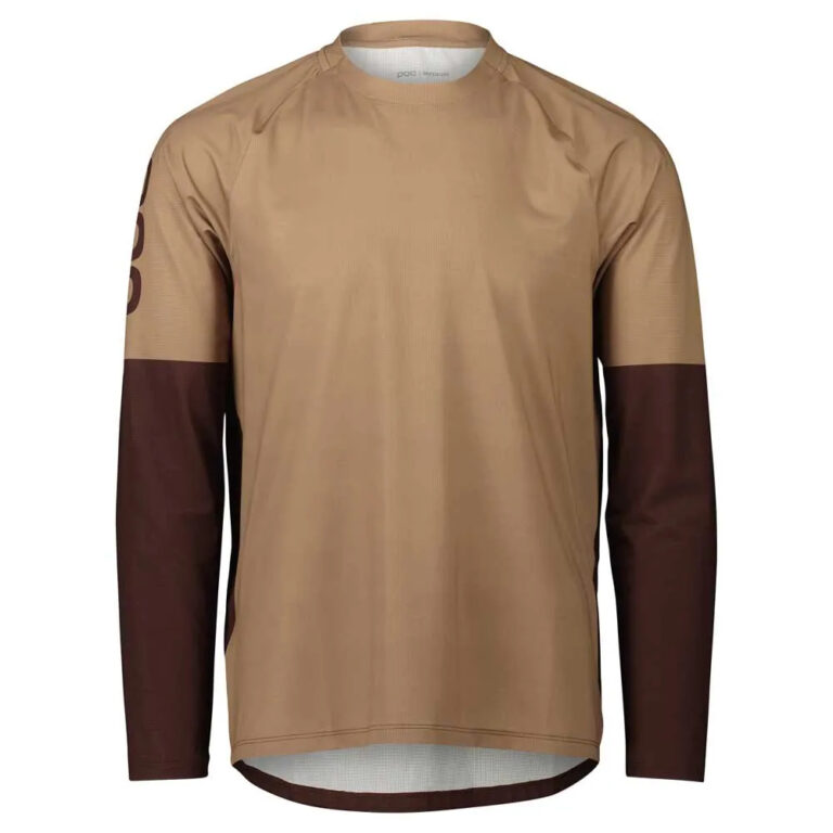 POC Essential Long Sleeve Enduro Jersey S Jasper Brown - M Jasper Brown - Image 3