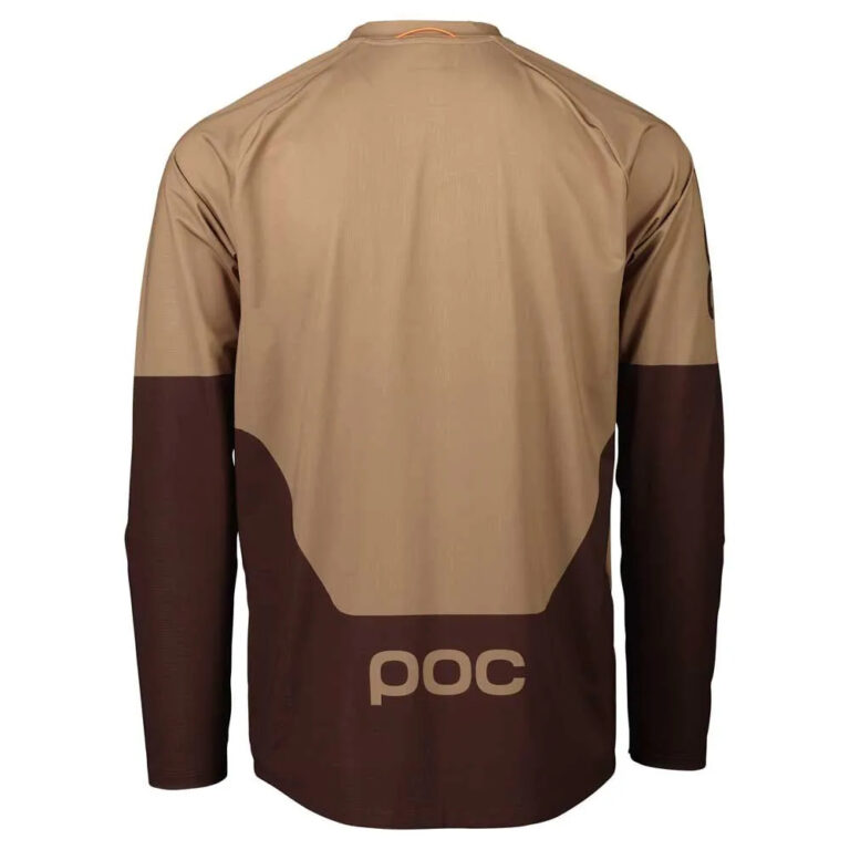 POC Essential Long Sleeve Enduro Jersey S Jasper Brown - M Jasper Brown - Image 4