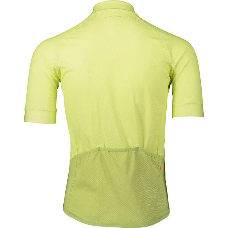 POC Essential Road Logo Short Sleeve Jersey S Lemon Calcite - Image 2