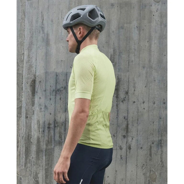 POC Essential Road Logo Short Sleeve Jersey S Lemon Calcite - Image 5