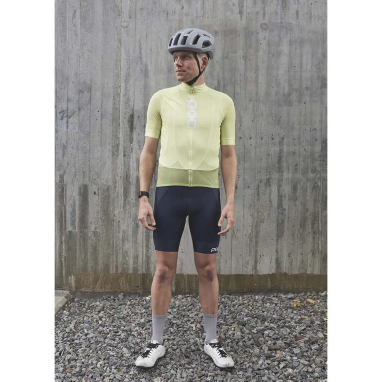 POC Essential Road Logo Short Sleeve Jersey S Lemon Calcite - Image 6