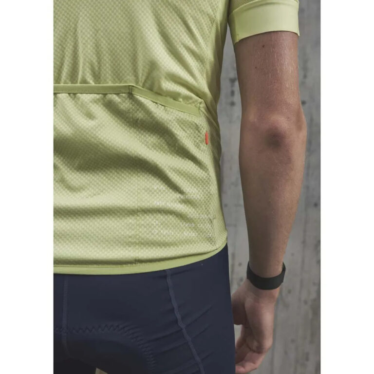 POC Essential Road Logo Short Sleeve Jersey S Lemon Calcite - Image 7