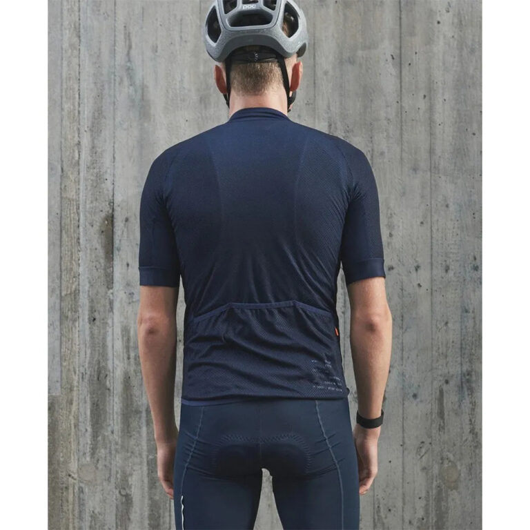 POC Essential Road Logo Short Sleeve Jersey S Turmaline Navy - L Turmaline Navy - Image 5