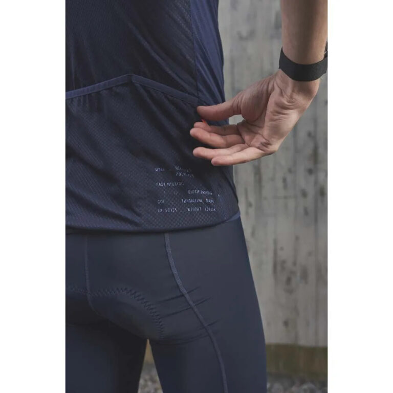 POC Essential Road Logo Short Sleeve Jersey S Turmaline Navy - L Turmaline Navy - Image 7