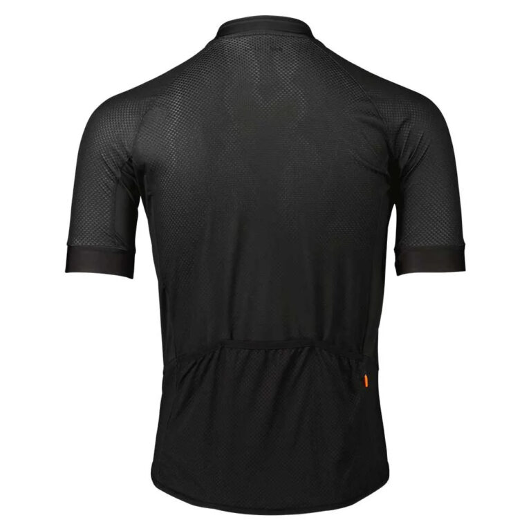 POC Essential Road Logo Short Sleeve Jersey S Uranium Black / Hydrogen White - 2XL Uranium Black / Hydrogen White - Image 2