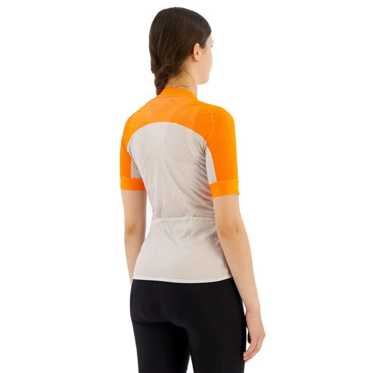 POC Essential Road Logo Short Sleeve Jersey XS Zink Orange / Granite Grey - L Zink Orange / Granite Grey - Image 6