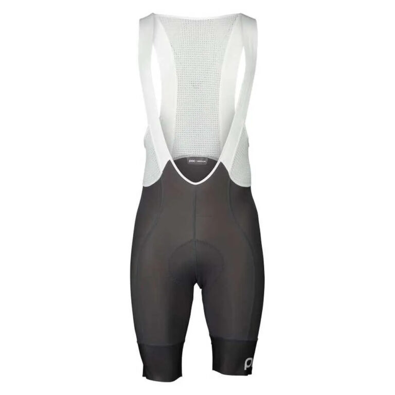 POC Essential Road VPDs Bib Shorts S Sylvanite Grey / Hydrogen White - Image 3