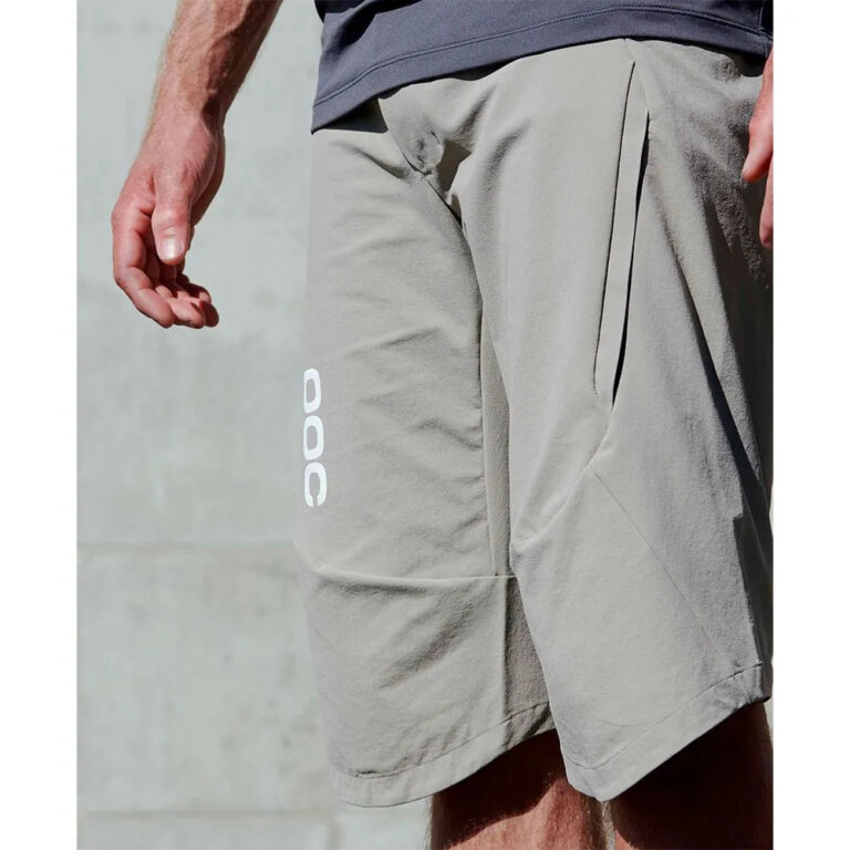 POC Infinite All Mountain Shorts S Moonstone Grey - M Moonstone Grey - Image 5