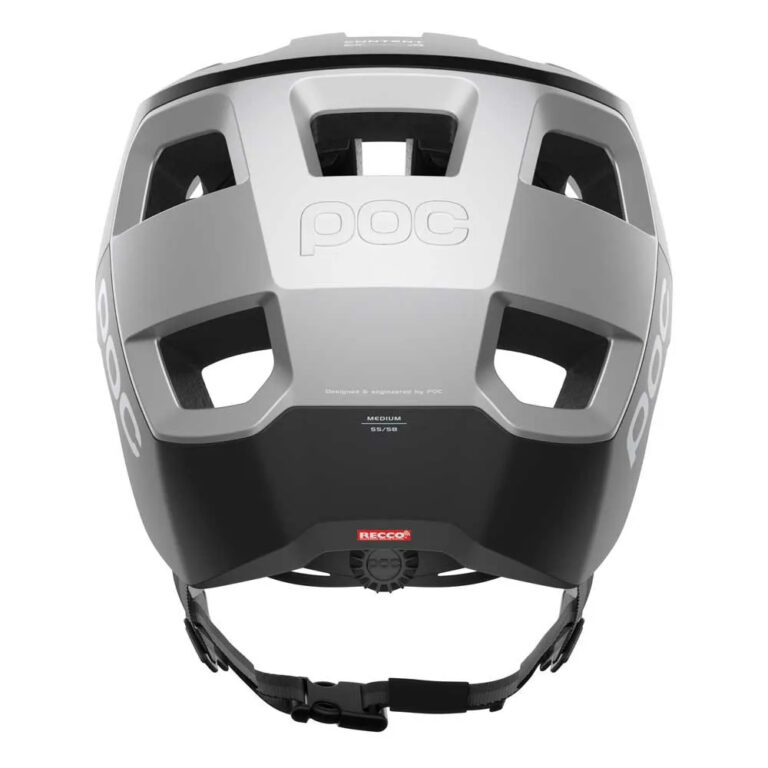 POC Kortal MTB Helmet M-L Uranium Black / Argentite Silver Matt - XL-2XL Uranium Black / Argentite Silver Matt - Image 4