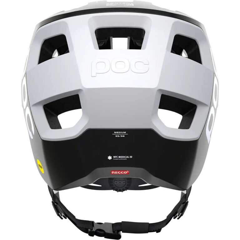 POC Kortal Race MIPS MTB Helmet M-L Uranium Black Matt / Hydrogen White - XL-2XL Uranium Black Matt / Hydrogen White - Image 4