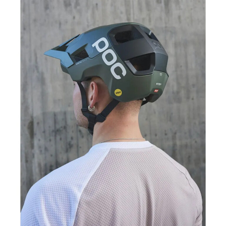 POC Kortal Race MIPS MTB Helmet M-L Epidote Green / Uranium Black Metallic / Matt - XL-2XL Epidote Green / Uranium Black Metallic / Matt - Image 5