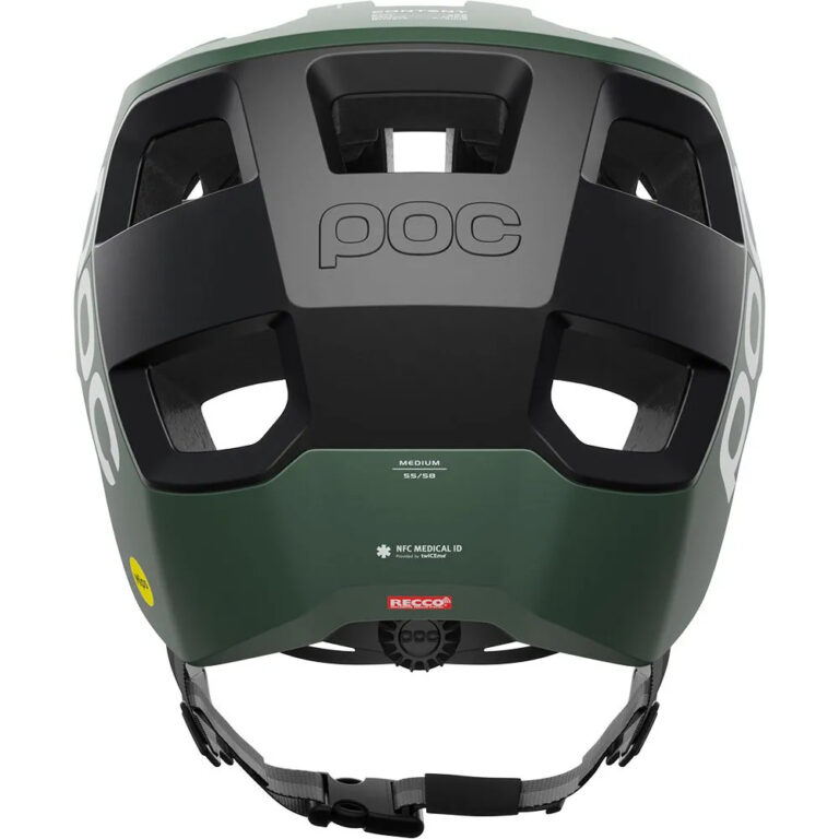 POC Kortal Race MIPS MTB Helmet M-L Epidote Green / Uranium Black Metallic / Matt - XL-2XL Epidote Green / Uranium Black Metallic / Matt - Image 6