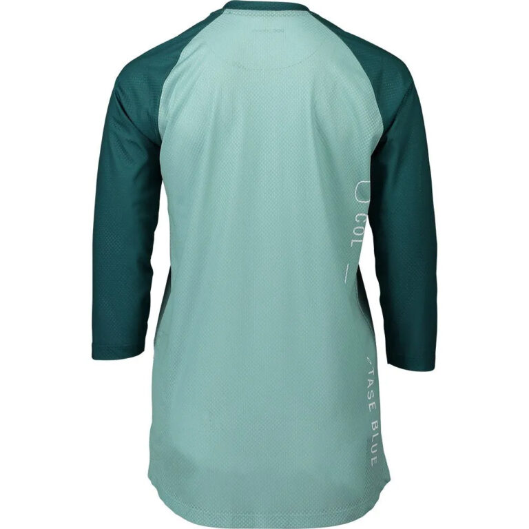 POC MTB Pure 3/4 Sleeve Enduro Jersey M Lt Dioptase Blue / Dioptase Blue - L Lt Dioptase Blue / Dioptase Blue - Image 4