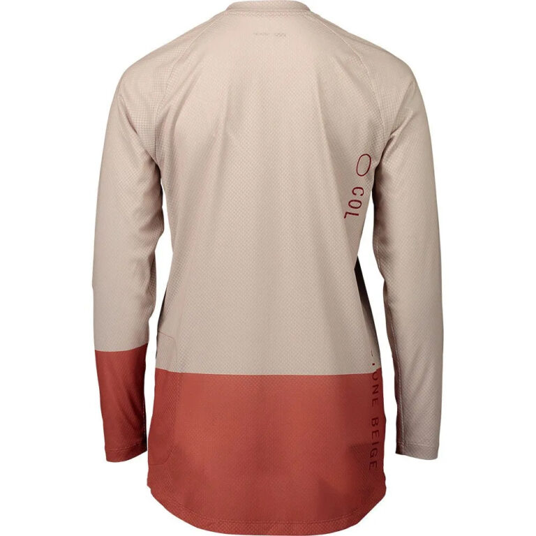 POC MTB Pure Long Sleeve Jersey XS Light Sandstone Beige / Himalayan Salt - XL Light Sandstone Beige / Himalayan Salt - Image 4