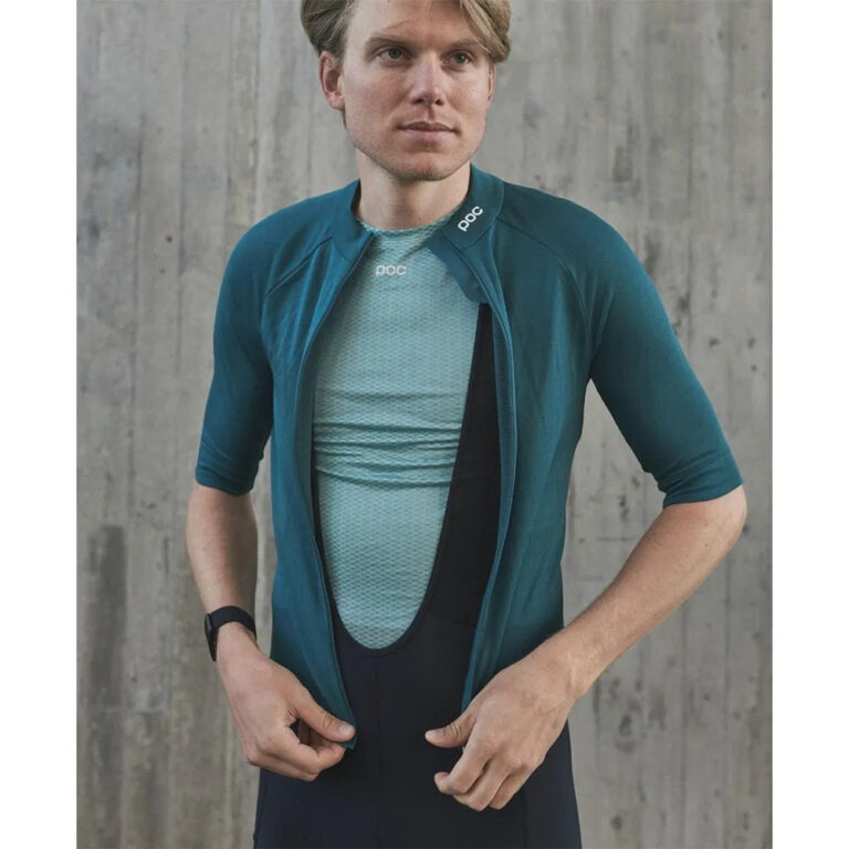 POC Muse Short Sleeve Jersey S Dioptase Blue - Image 6