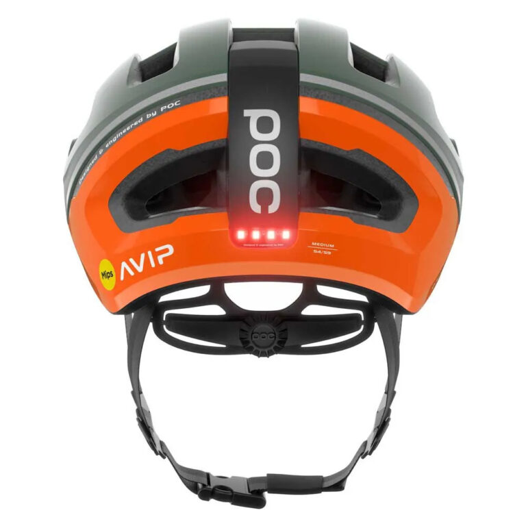 POC Omne Beacon MIPS Helmet S Fluor Orange / Green Matt - L Fluor Orange / Green Matt - Image 5