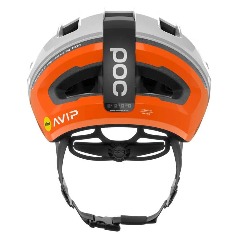 POC Omne Beacon MIPS Helmet S Fluor Orange / Hydrogen White - L Fluor Orange / Hydrogen White - Image 4