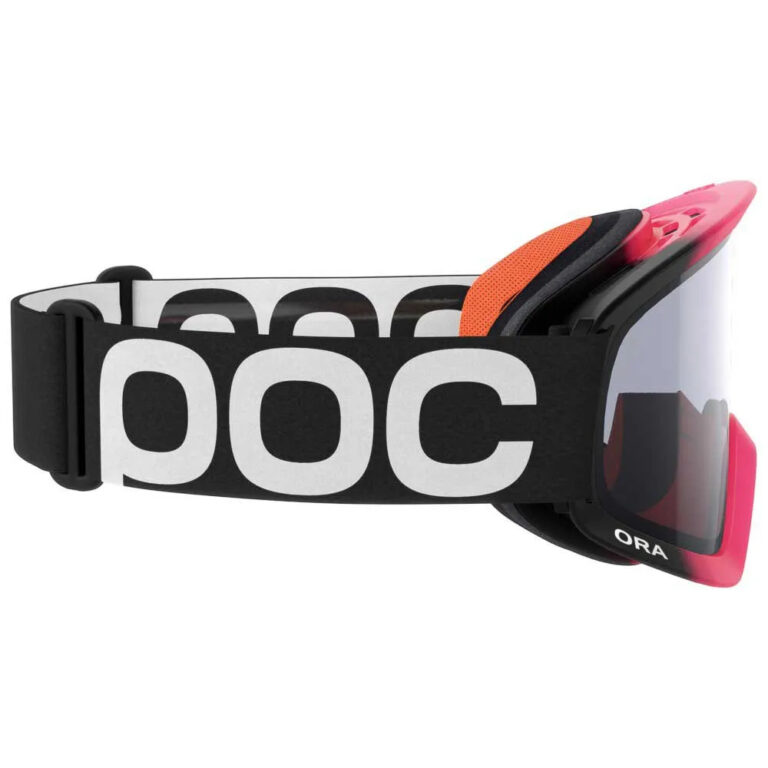 POC Ora Clarity Goggles Silver/CAT1 Fluorescent Pink / Uranium Black Translucent - Image 4