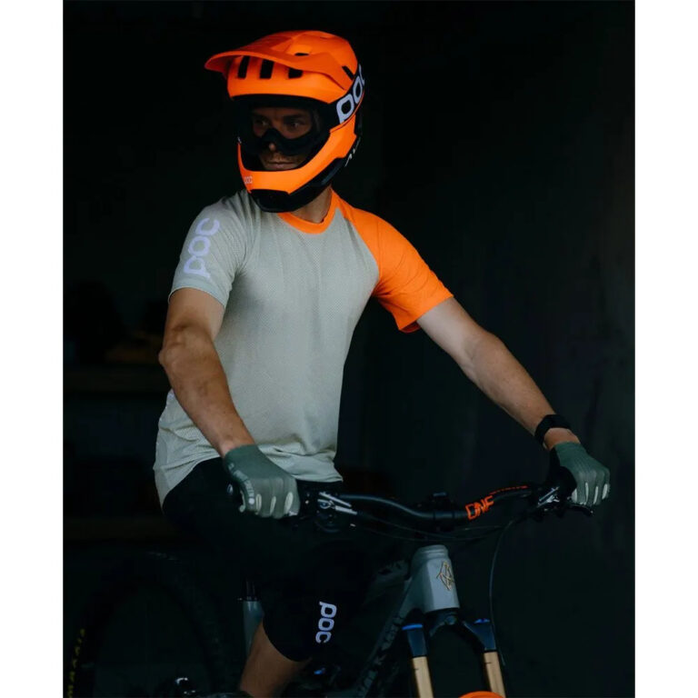 POC Otocon Race MIPS Downhill Helmet S Fluorescent Orange AVIP / Uranium Black Matt - L Fluorescent Orange AVIP / Uranium Black Matt - Image 3