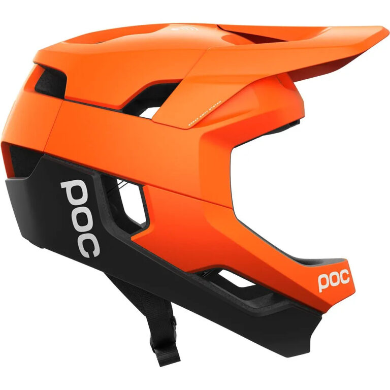 POC Otocon Race MIPS Downhill Helmet S Fluorescent Orange AVIP / Uranium Black Matt - L Fluorescent Orange AVIP / Uranium Black Matt - Image 4