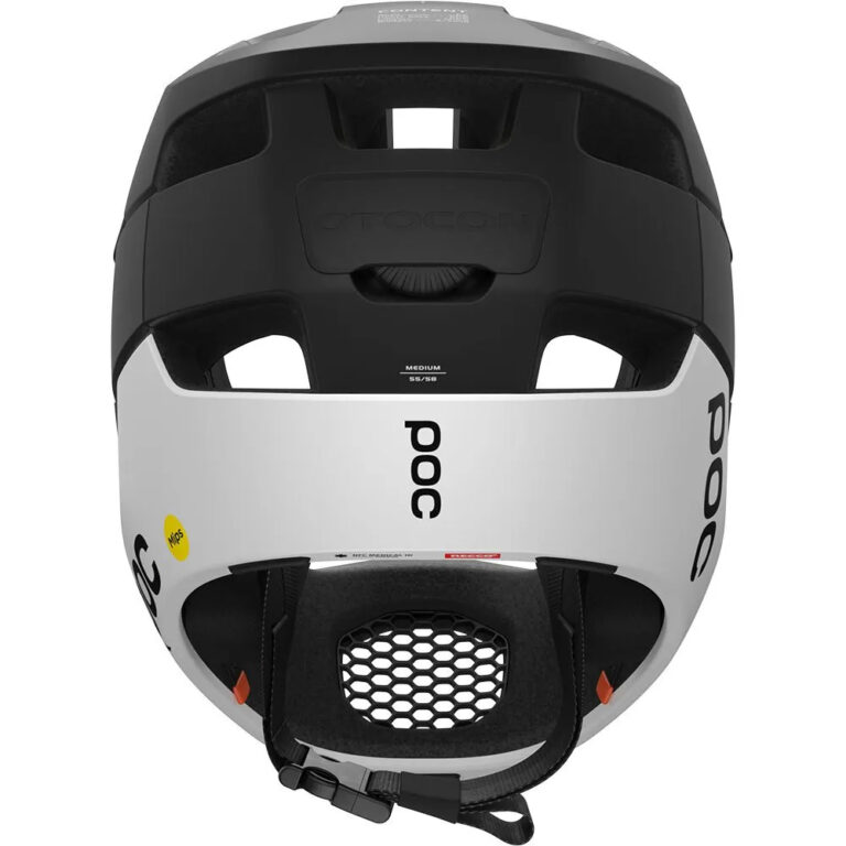 POC Otocon Race MIPS Downhill Helmet XS Uranium Black / Hydrogen White Matt - L Uranium Black / Hydrogen White Matt - Image 6